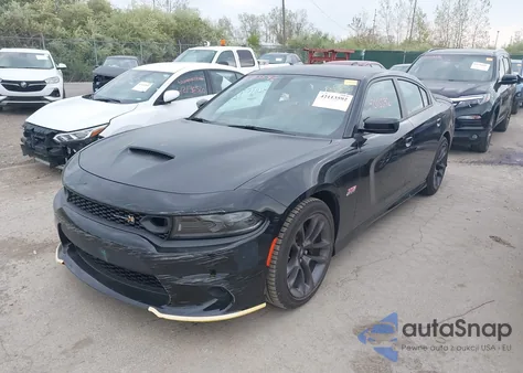 2023 Dodge Charger Scat Pack from USA, damaged, VIN 2C3CDXGJ8PH619254